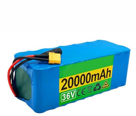 36V 10S4P Elektro Fahrrad Akku Mit Ladegerät 36V 20Ah Hochleistungs-Lithium-Akkus E-Scooter Lithium Batterie Pack Für 200W 350W 500W 600W Motor XT90