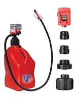 Cordless Fuel Transfer Pump Compatible with DeWalt 20V & Milwaukee 18V Batteries Gas Pump For Gas Can - Automatic Stop Nozzle