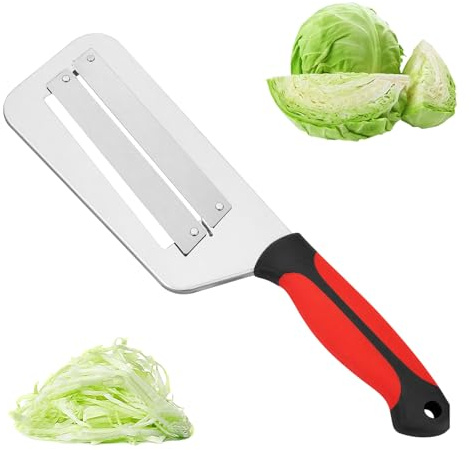 TESSTSY Rape Au Chou, 32.5 × 8.8 cm Coupe-Julienne à Double Lame