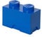 LEGO Brick Shelf 8 Knobs Black, Stackable LEGO Storage Box, Desk Organiser, Storage Box for Toys, Books, and More, Home Decor, 318 x 213 x 160 mm