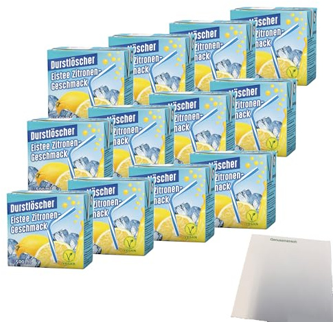WeserGold Tè freddo al limone, confezione da 12 (12 x 500 ml)