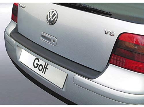 RGM ABS Heckstoßstangenschutz kompatibel mit Volkswagen Golf IV 3/5 türer Schwarz