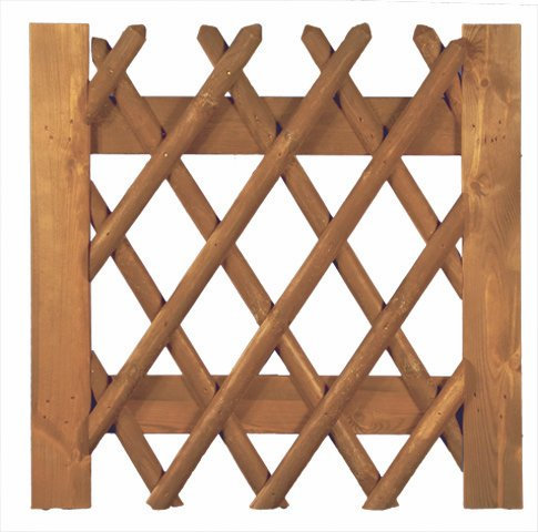 Tür für Jägerzaun Scherenzaun B100 x H100 cm