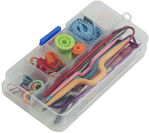 Heroneo ® New Basic Stricken Tools Zubehör Versorgung Strick-Set mit Tasche