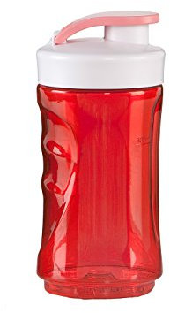 Domo DO434BL-BK Bouteille Plastique Rouge 7,5 x 7,5 x 16,5 cm 300 ML