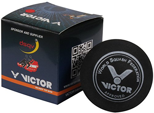 VICTOR Squashball, rot