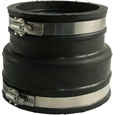 Marley HT-Rohrverbinder-Übergang thermoplastisches Elastomer DN 110-125/144-160