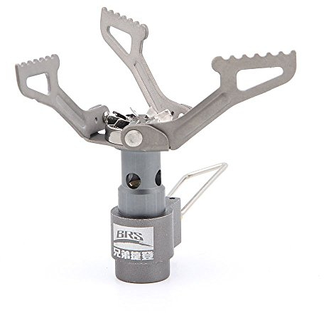 Huenco BRS-3000T 25g Super Light Portable Mini Camping Poêle en Plein Air Gaz Cuisinière Survie Four Poêle Pique-Nique Cuisson Brûleur À Gaz