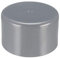 sourcing map 50mm PVC Pipe Cap Fitting, Slip End Caps DWV(Drain Waste Vent) Gray 2Pcs