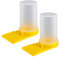 Yardwe 2 Stücke Biene Eingang Feeder bienenstock wasserspender bee Nest tür Food Feeder imkerei Werkzeug
