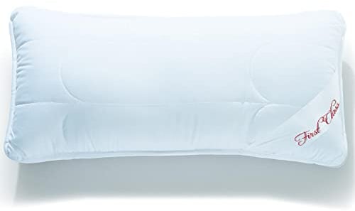 CelinaTex First Class Kopfkissen 48 x 74 cm Mikrofaser Kissen Hohlfaser Nackenkissen atmungsaktiv Kochfest