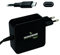 Tecnoware Alimentation universelle USB-C de 65 W - Chargeur compatible avec tous les ordinateurs portables dotés d’un port USB-C (Macbook Pro/Air, Asus, Samsung, Huawei) - Longueur câble 210 cm