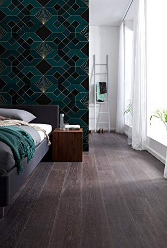 Komar Vlies Fototapete COQUILLES MER | Tapete, XXL, Dekoration, Jugendstil, Schlafzimmer, Wohnzimmer, Büro, Flur | Größe 300 x 280 cm (Breite x Höhe) | HX6-011