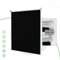 HOMEDEMO Store Enrouleur Occultant Isolant Thermique Opaque, Rideau, Fixation avec ou sans Perçage, 60 x 120 cm (Largeur du Tissu 56 cm), Noir