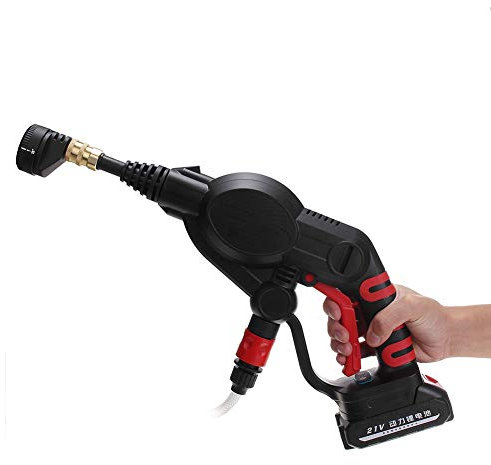 MSQL Nettoyeur de Voiture sans Fil Haute Pression 20V 2.6MPa Nettoyeur de Puissance sans Fil avec Accessoires de Nettoyage