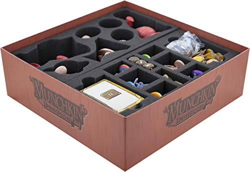 Feldherr Schaumstoff-Set kompatibel mit Munchkin Dungeon - Grundspiel-Box