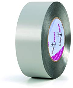 Aluminium Klebeband von Gerband 712 aus deutscher Fertigung 50 m Rolle (100 mm breit)