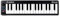 Alesis Qmini - Tastiera MIDI Controller portatile a 32 note con tasti sensibili alla velocity e software di produzione musicale incluso