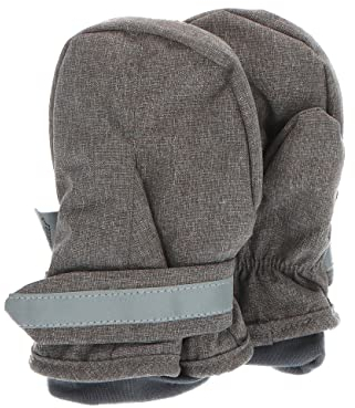 Sterntaler Baby Unisex Kinder Fäustel Handschuh - Baby Fäustlinge Winter, Baby Handschuhe - wasserabweisend mit Klettverschluss - grün, 1