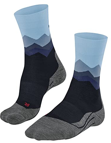 FALKE Herren Wandersocken TK2 Explore M SO Wolle Funktionsmaterial antiblasen dick 1 Paar, Blau (Navy 6162), 39-41
