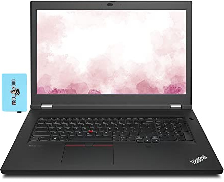 Lenovo ThinkPad P17 Gen 2 Workstation Laptop (Intel i9-11950H vPro 8-Core, 128GB RAM, 4TB PCIe SSD, RTX A2000, 17.3 60Hz Full HD (1920x1080), Fingerprint, WiFi, Win 11 Pro) with Dockztorm Hub