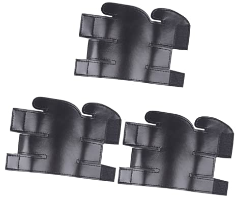 MILISTEN Halfter 3 Finish Guard Valve Instrumente Schwarz Von Care Pu Trompete Schützt Messing Kratzern Für Ersatz Care Use Protector Oud-Instrument Messingbeschläge