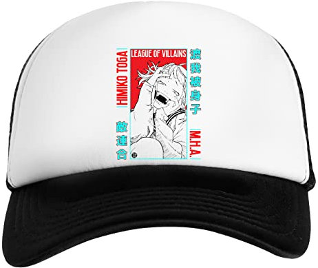 Himiko Toga M.H.A. Weiß Schwarz Unisex Kinder Baseball Cap Kids White Black