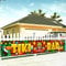 DPKOW Tiki Bar Banner für Hawaii Party Deko, Hawaiian Tropische Party Banner Luau Tiki Fotohintergrund für Tiki Bar Deko, Strand Pool Party Banner Sommerparty Deko Babyparty Geburtstag, 270 x 40 cm