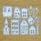 12 Piece Houses, Trees & Lamppost Metal Cutting Dies Set, Street Scene Dies Set, Die Cutters, Stencils, Card Making, Scrapbooking, Paper Crafts, Photo Albums F9