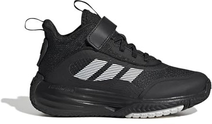 adidas OWNTHEGAME 3.0 Shoes, Scarpe da Basket Unisex-Adulto, Core Black/Cloud White/Core Black, 34 EU
