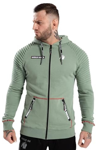 Gorilla Wear Sweatshirt „Erobertes Georgia“ – Grün