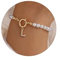 TINGN Perlen Armband Damen Gold - Perlen Armband mit Buchstaben L Damen Armbänder für Mädchen Gold Buchstaben Armbänder Kinder Frauen Geschenk für Freund Geschenke für Frauen Freundin Teenager Mädchen