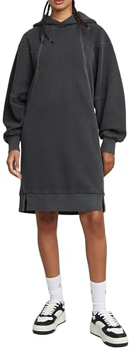 G-Star Damen Overdyed Hooded Sweater Kleid Casual Dress