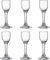 Générique Kristallglas Shotgläser Set 6 Stück 10ml Shotgläser Sake-Gläser Chinesische Weingläser Lustige Gläser für Tequila, Wodka, Shot, Chinesisches Baijiu