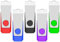 TEWENE Cle USB 16 Go Lot de 5 Clé USB 2.0 Multicolore Clef USB 16 Go,pour Le Stockage et La Sauvegarde de Données