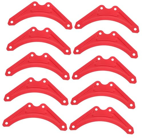 Angoily 10pcs Folding Ladder Corner Bracket Kit Reinforcement Fixing Ladder Corner Fixed Brackets Stand Off