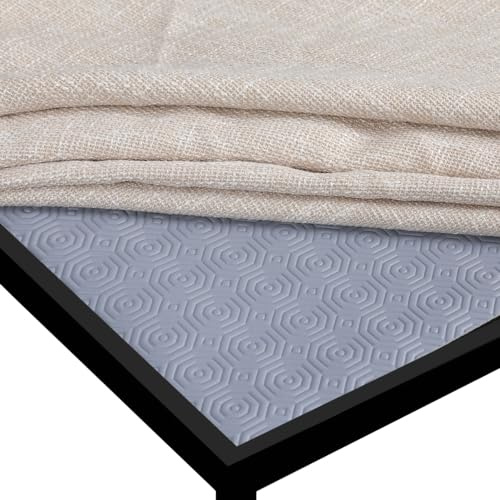 Tischschutz Esszimmer wasserdichte Tischdecke Kratzfeste Tischunterlage Hitzebeständige Tischmatte Auslaufsicher Tisch Creme Grau Beige Braun (Grau, 110x90cm)