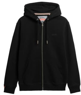 Superdry Herren Essential Logo Zip Hoodie Hb Sweater (1er Pack)