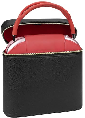 Custodia per cuffie Geekria NOVA compatibile con Apple AirPods Max 2, AirPods Max, guscio in PU morbido di ricambio con custodia da viaggio con zip (Nero)