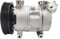 OGHF Compressore AC 5SL12CJ compatibile con Fiat Punto/Grande Punto 1.4L, pompa di ricambio for aria condizionata A/C for 4472208642 2473000621 4472208645 51752531 71785905 46811244 51752532 - Ricambi