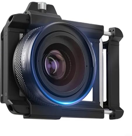 Opatiny DSLR-Level-Makroobjektiv mit großer F1.05-Blende, 15-45 mm Zoom, 10-20-fache Vergrößerung, für Smartphone-Makrofotografie, Schwarz