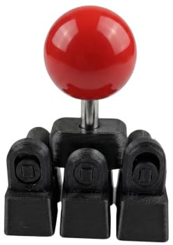 Valicaer 3D Gedruckte Tastatur Joystick Tastenkappe, WASD Joystick | Werkzeuglose Montage. Ergonomisch, präzise. Robustes PLA, 3D-gedruckt. Retro-Arcade-Feeling. Für Gaming & kreative Arbeit.