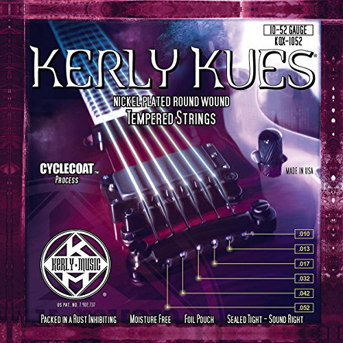 kerly Kues Light Top/Heavy Bottom 10 – 52 cyclecoat Corde di Chitarra e corde