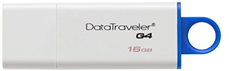 Kingston DataTraveler DTIG4 16GB Speicherstick USB 3.0, weiß/blau