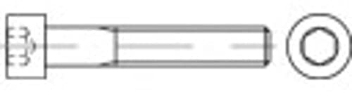 TOOLCRAFT 1061794 Zylinderschrauben M1.6 6 mm Innensechskant DIN 912 Edelstahl A2 100 St.