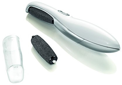 Laica PC3006 Leviga Talloni per Pedicure e Cura del Piede, Trattamento di Calli e Duroni, Doppio Rullo