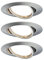 Paulmann Einbauleuchte LED Base rund 5W GU10 Eisen 3er-Set schwenkbar 3-Stufen-Dimmbar