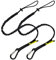 BearTOOLS Tool Lanyard with Single Carabiner and Adjustable Loop End, Standard Length, Maximum Weight Limit 8KG / 17.6lb, Aluminum Screw Lock Carabiner with Shock Cord Stopper, 0922S (2 Pack)