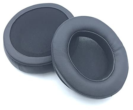 GLASSNOBLE Schaumstoff-Ohrpolster,Cooling Gel-Infused Cushion Ear Pad for Razer Kraken Kitty Raken Te Razer Nari Black