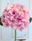 artplants.de Kunst Hortensie Malena, rosa, 40cm, Ø19cm - Kunstblume Hortensie